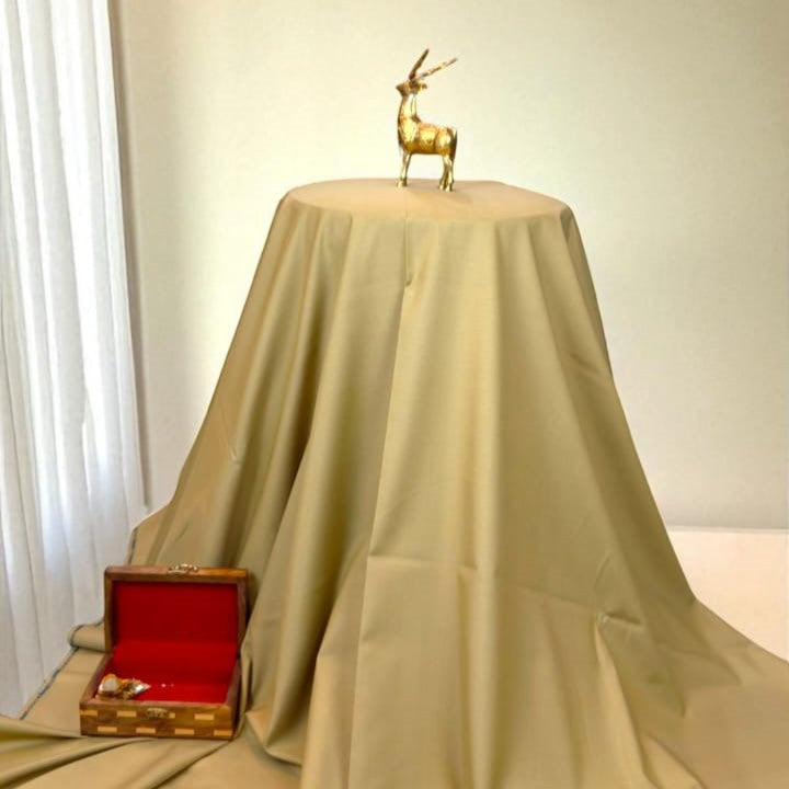 Classic Sand Beige Boski - Year-Round Neutral Fabric