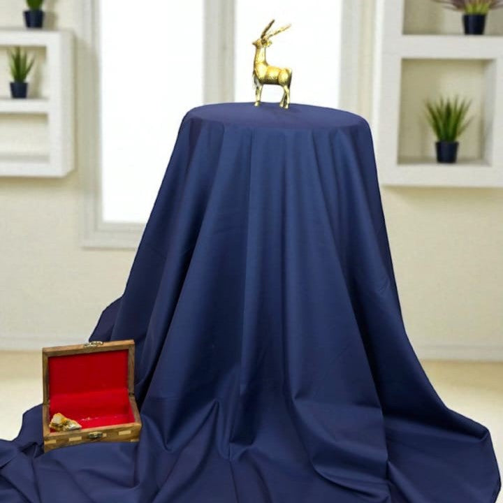 Classic True Navy Boski - Professional Unstitched Fabric