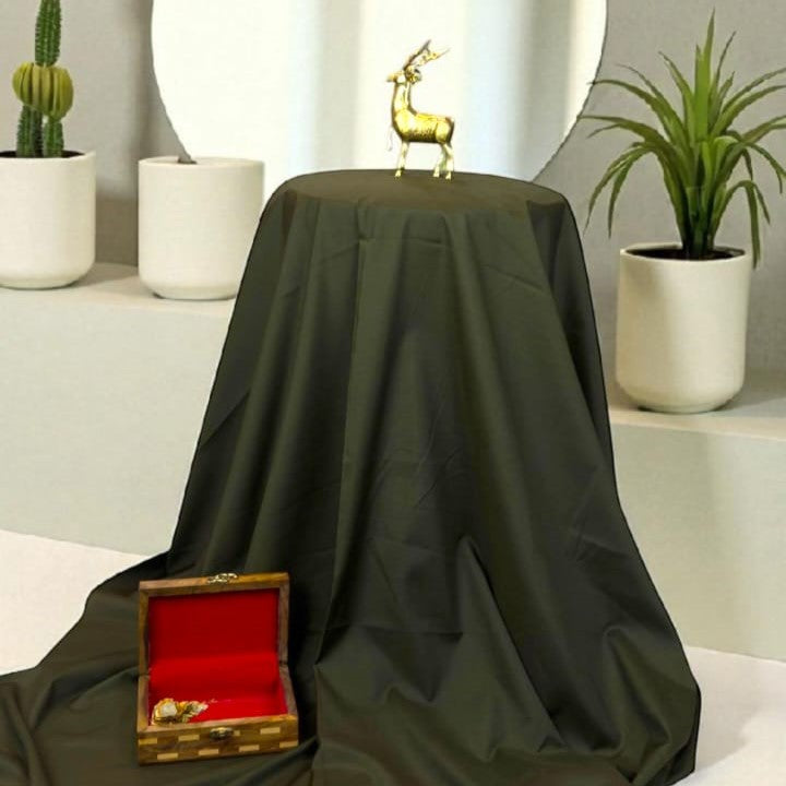 Deep Forest Hunter Green Boski - Rich Winter Fabric