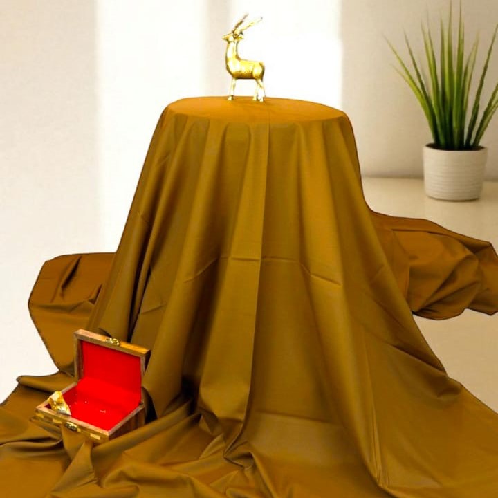 Exquisite Mustard Gold Boski - Winter Unstitched Collection
