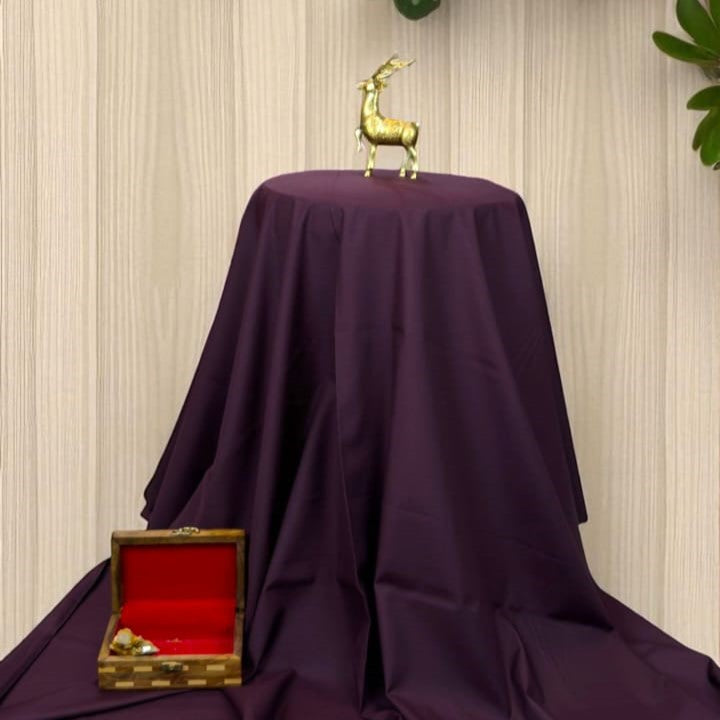 Deep Regal Violet Boski - Rich Formal Night Wear Fabric