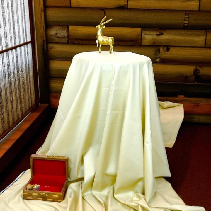 Buttery Pale Cream Boski - Rich Light Yellow Neutral Fabric