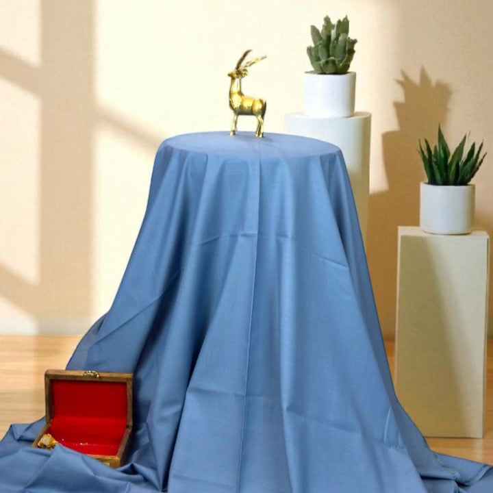 Classic Steel Blue Boski - Executive Unstitched Fabric