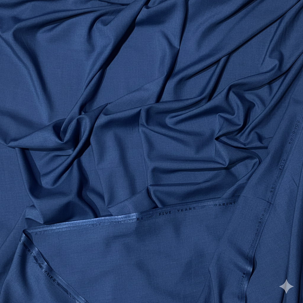 Rahat Washnwear SUIT – Soft Touch, Stylish Finish | 4 SEASON STUFF | DEEP DENIM BLUE