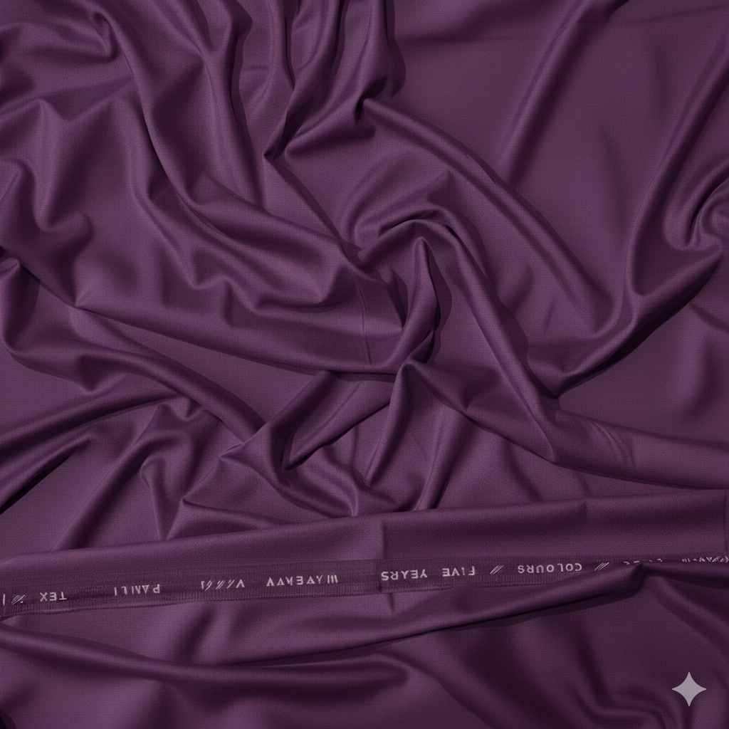 Rahat Washnwear SUIT – Soft Touch, Stylish Finish | 4 SEASON STUFF | DEEP PURPLE