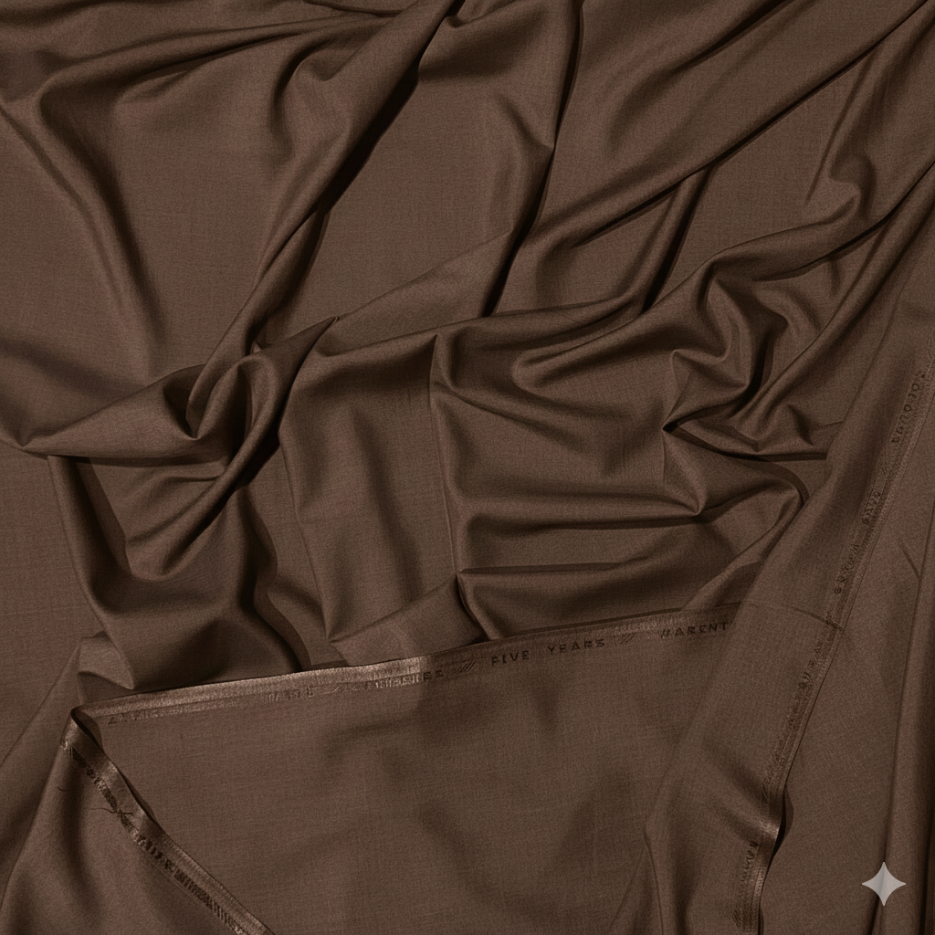 Rahat Washnwear SUIT – Soft Touch, Stylish Finish | 4 SEASON STUFF | MOCHA BROWN