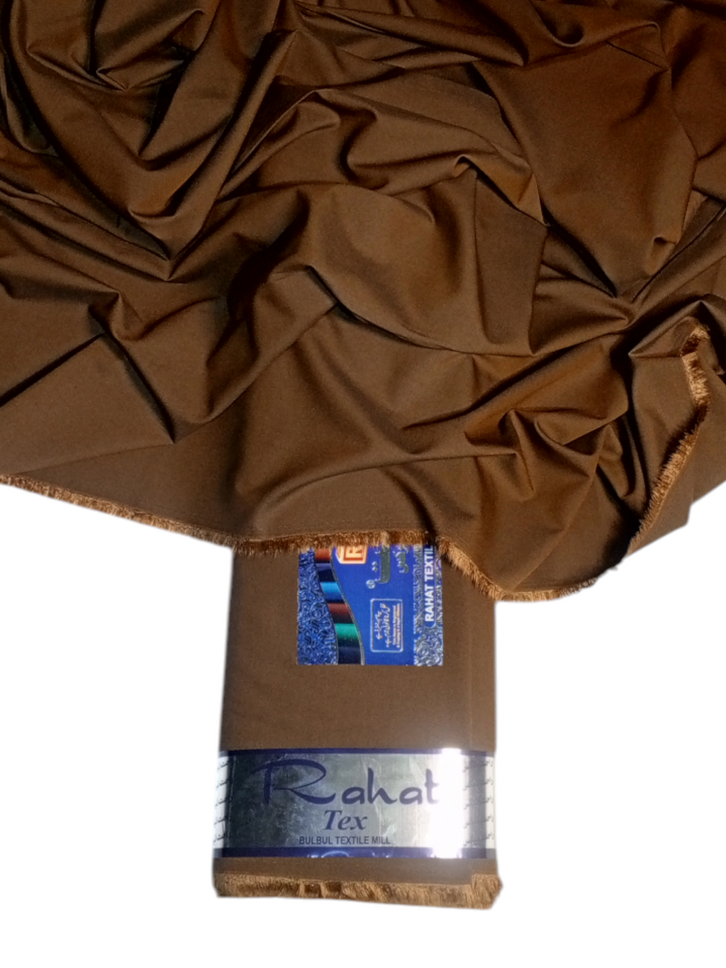 RAHMANIA WOOL UNSTICH SUIT FOR MEN ( BROWN )