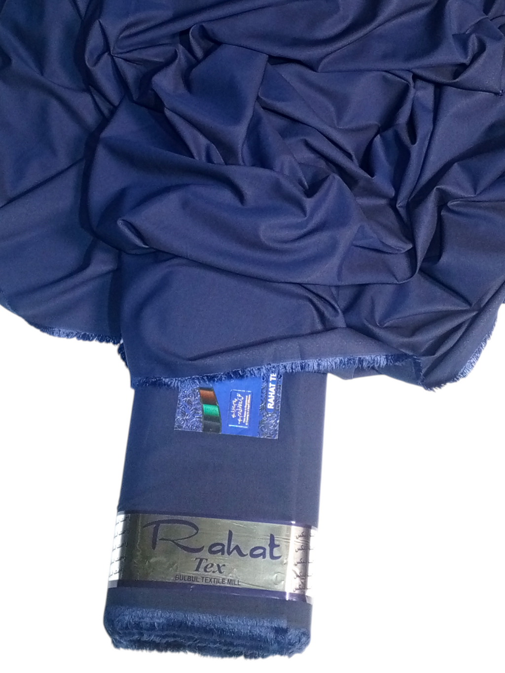 RAHMANIA WOOL UNSTICH SUIT FOR MEN (NAVY BLUE)