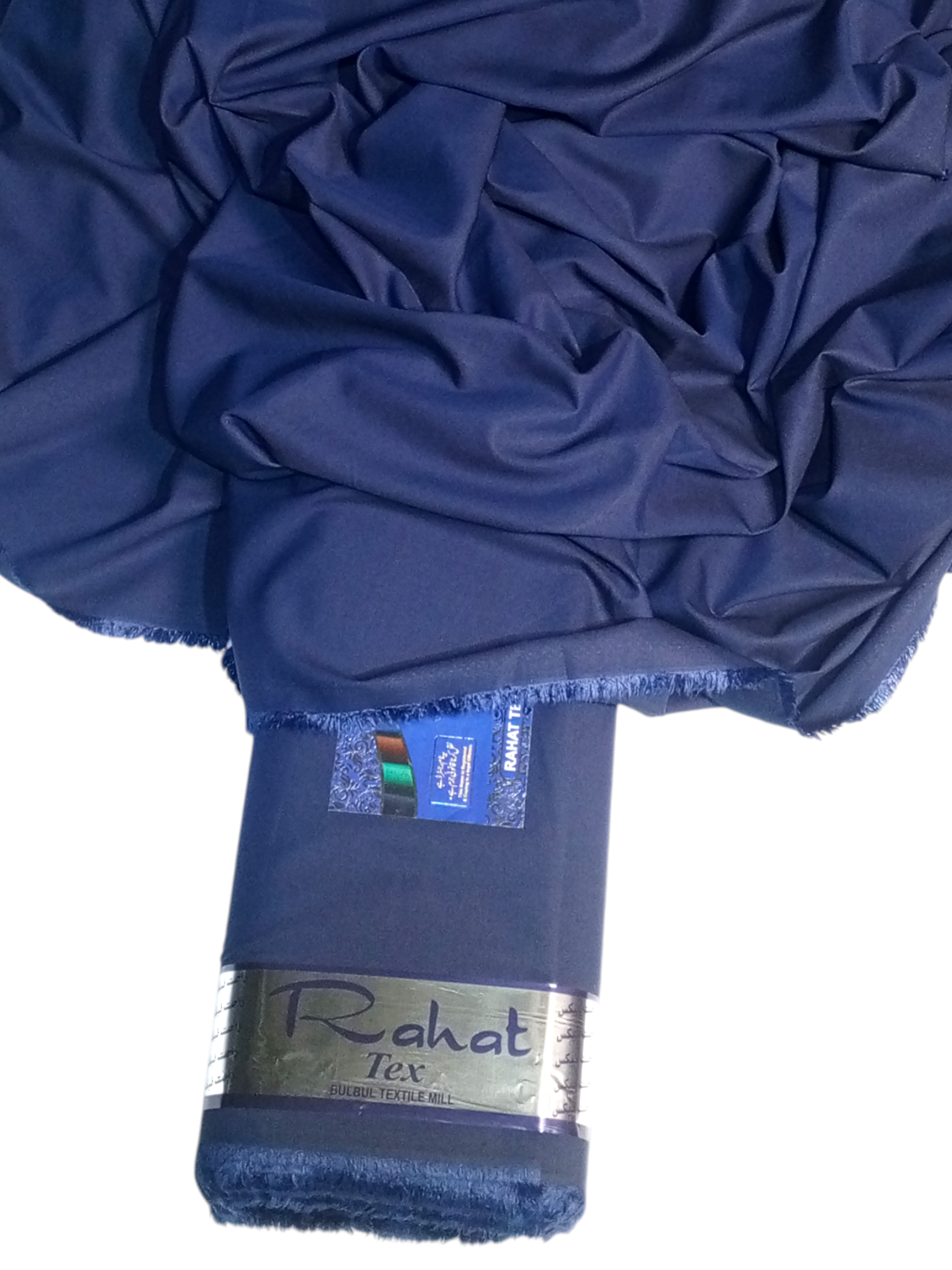 RAHMANIA WOOL UNSTICH SUIT FOR MEN (NAVY BLUE)