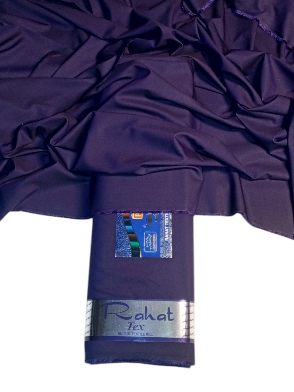 RAHMANIA WOOL UNSTICH SUIT FOR MEN ( PURPLE )