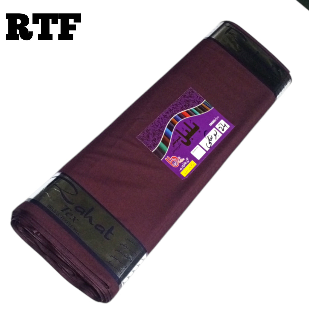 RAHAT BOSKI DARK COLOR SUIT UNSTICH FOR MEN